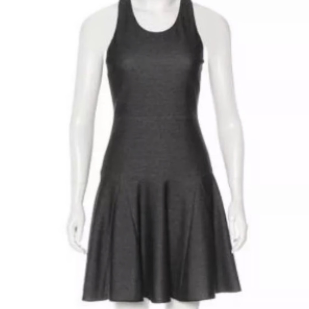 Rag & Bone Sleeveless Denim Mini Dress Size 4 Enigma Drop Waist Fit & Flare - Picture 6 of 12